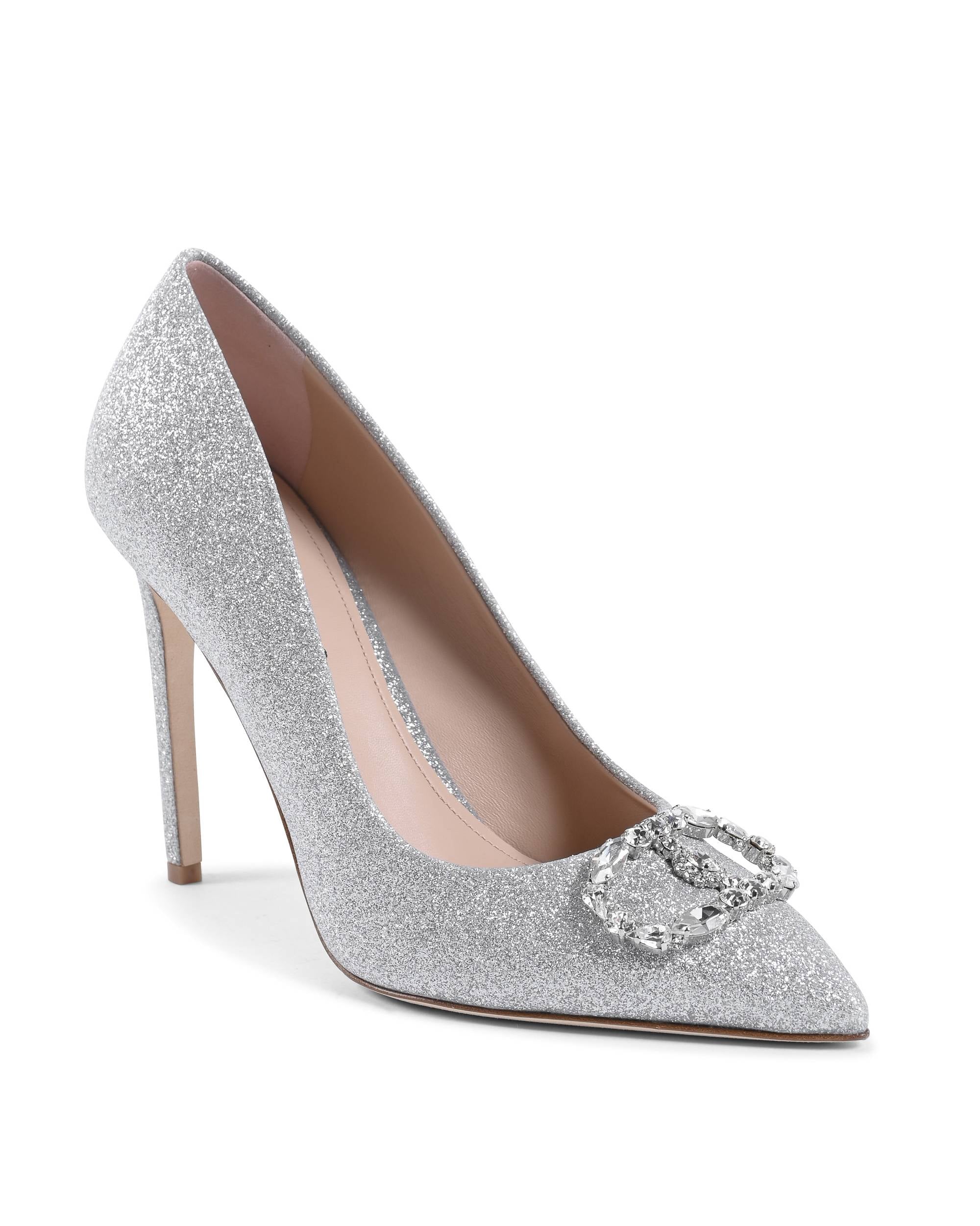 Cindarella Pump - Argento brillante 