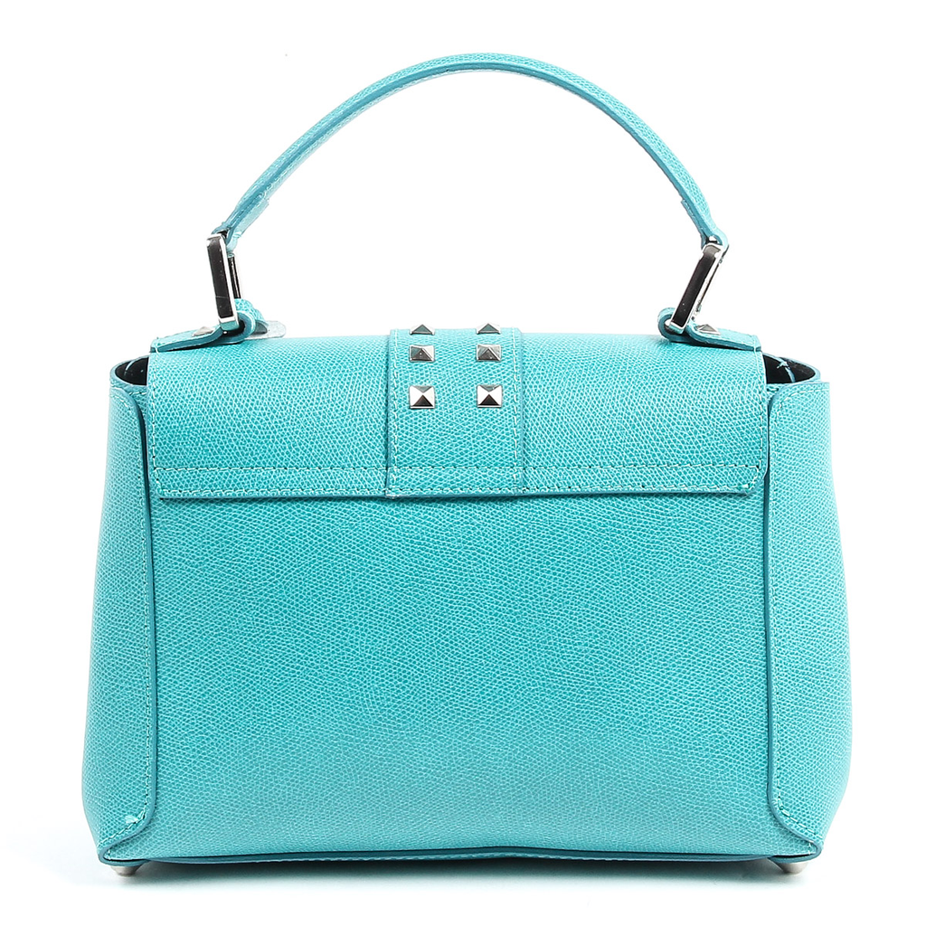 Borsa da donna V 1969 Italia V020-S PALMELLATO TURCHESE