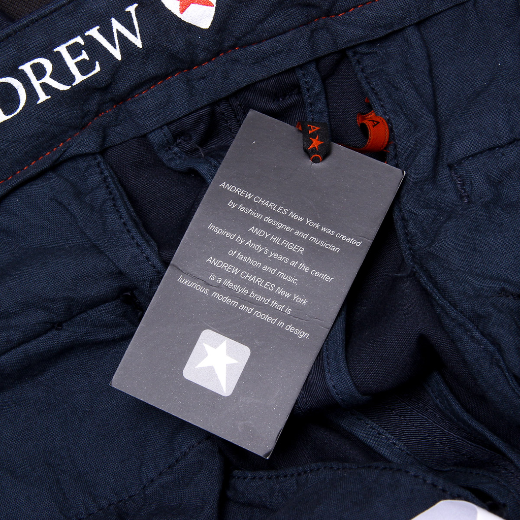 Andrew Charles Pantaloncini da uomo blu SADECK