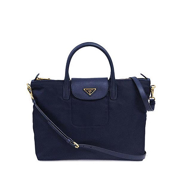 Borsa shopping Prada BN2541 Blu