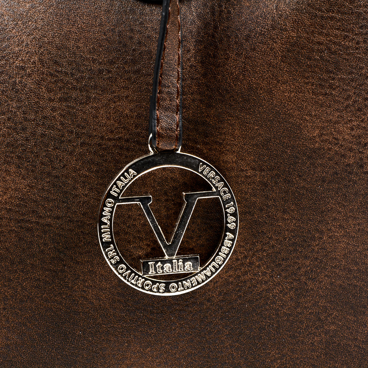 V 1969 Italia Borsa da donna marrone CARION