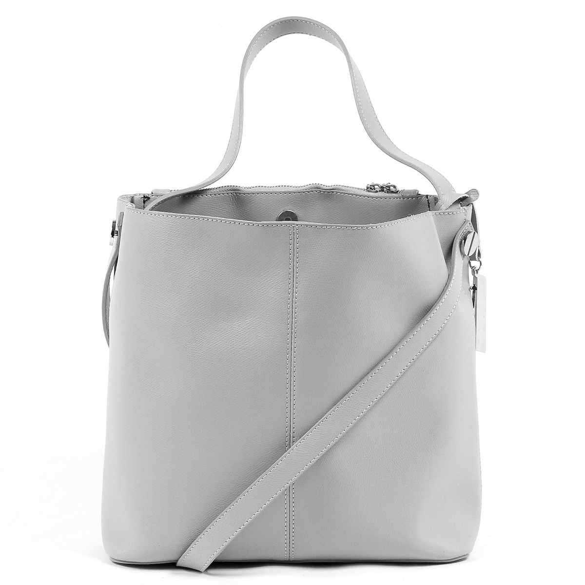 Borsa a mano da donna Andrew Charles grigia KYLA