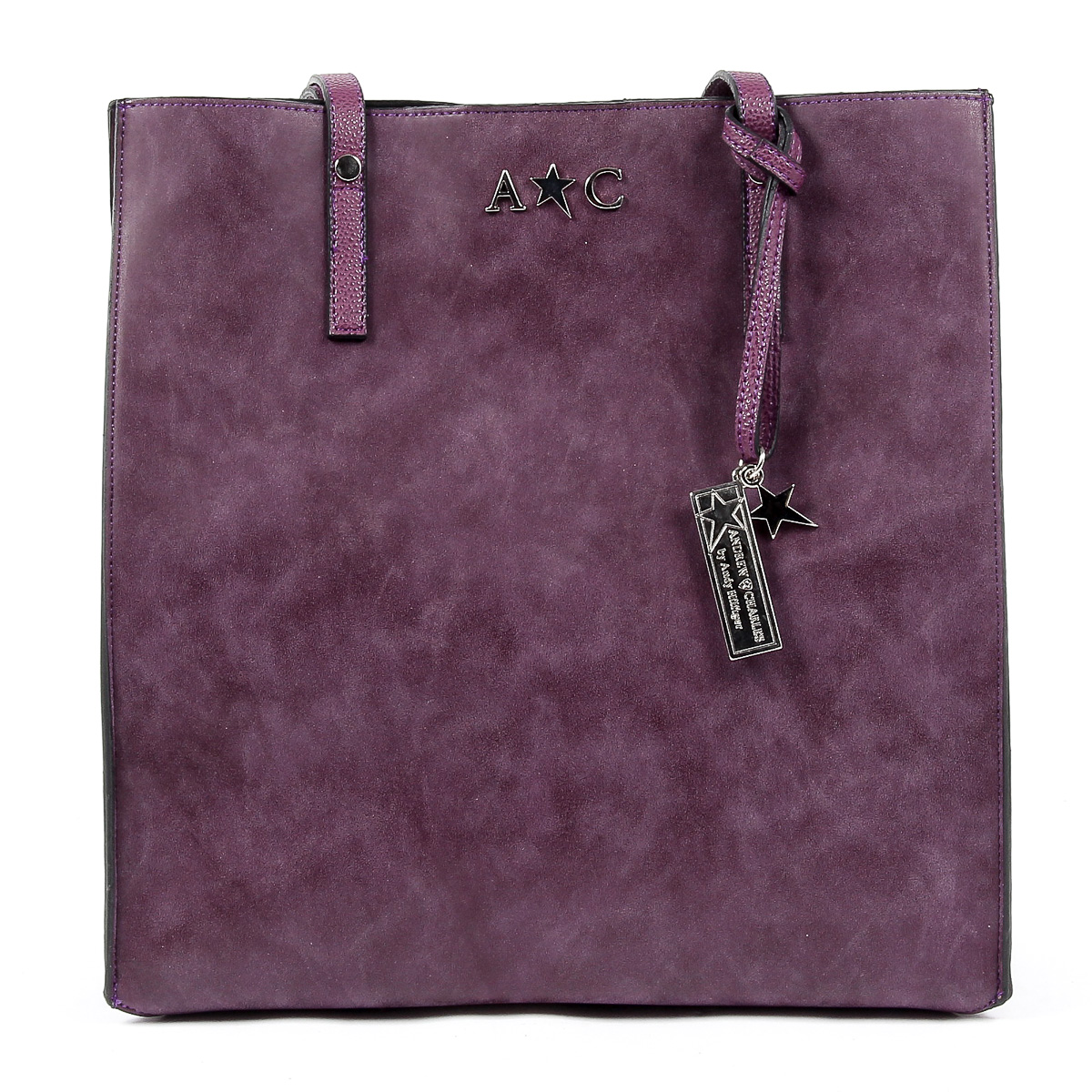 Borsa a mano da donna Andrew Charles viola SERINA