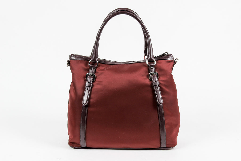 Borsa a mano Prada Ladies BR5116 in tessuto e vitello morbido