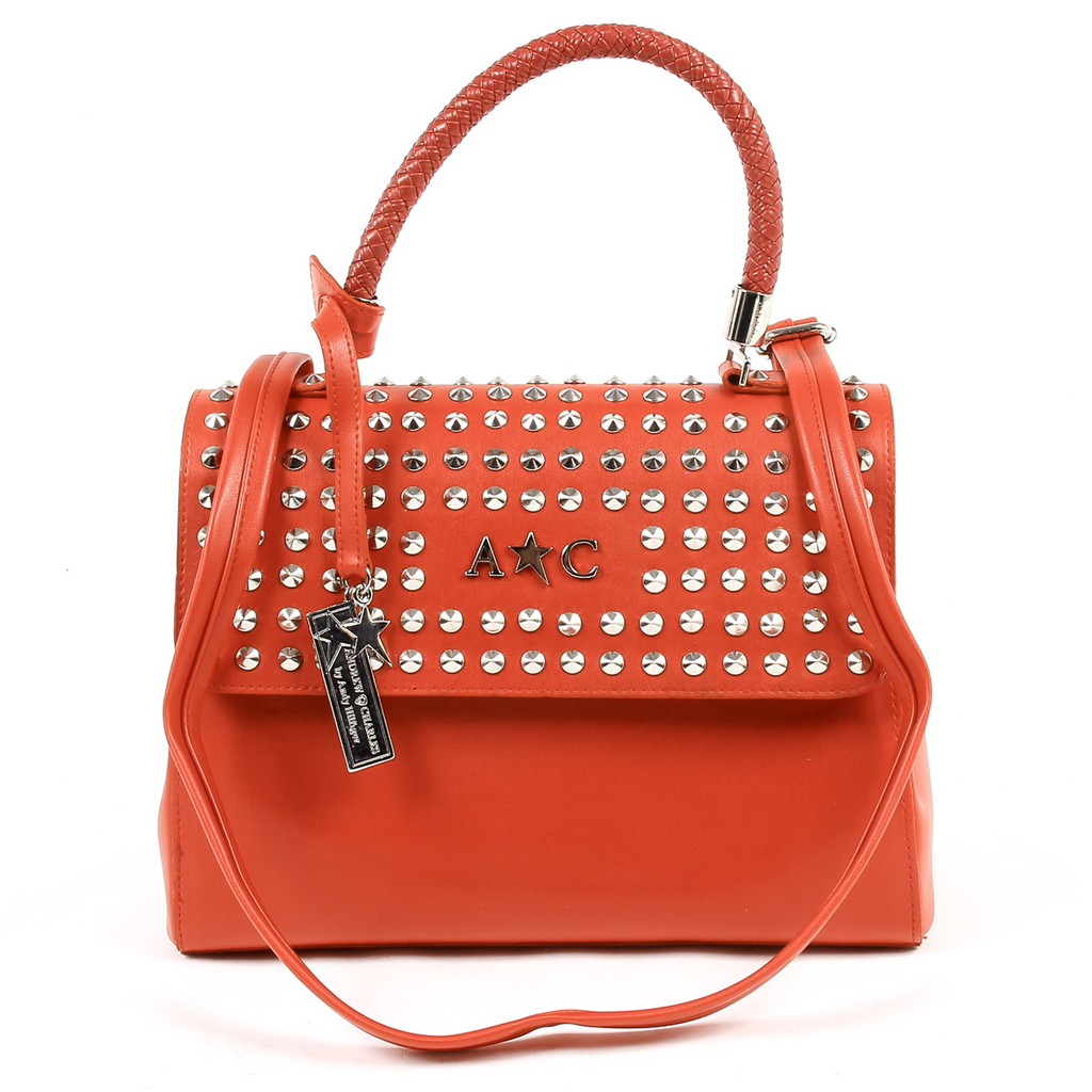 Borsa a mano da donna Andrew Charles rossa BROOKLYN