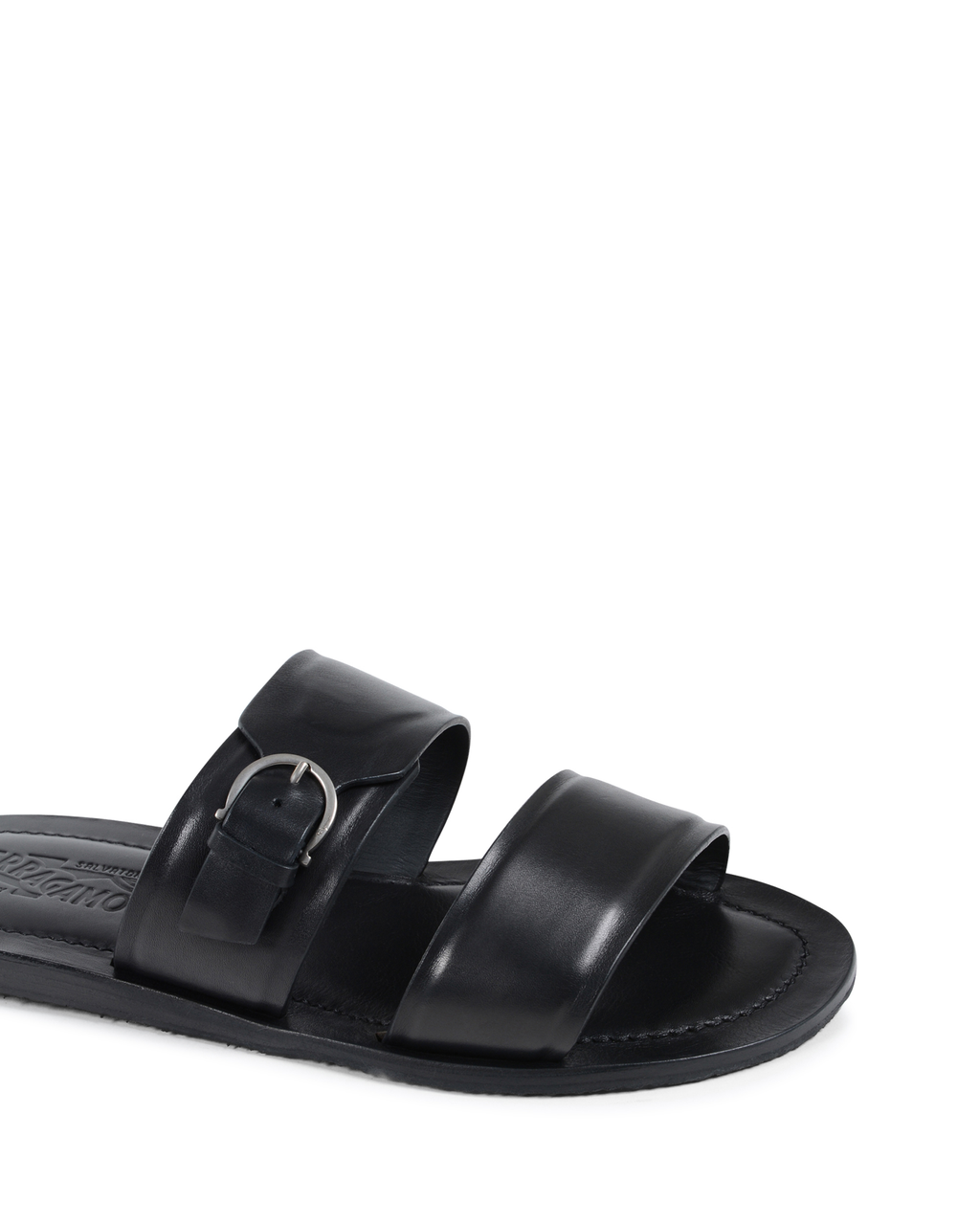 Pantofola Uomo Salvatore Ferragamo Nera FILICUDI