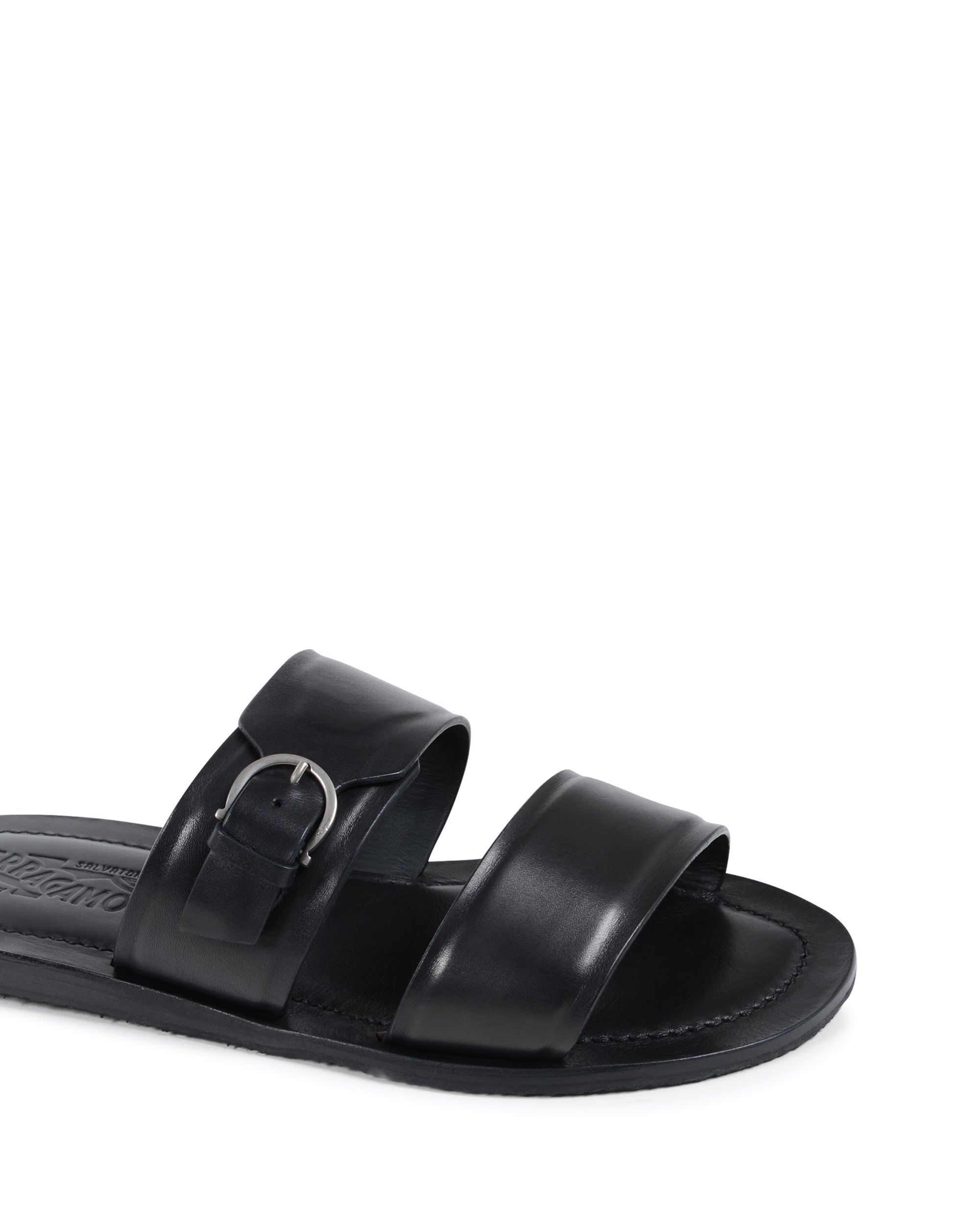 Pantofola Uomo Salvatore Ferragamo Nera FILICUDI