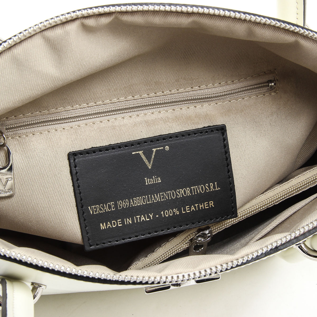 Borsa da donna V 1969 Italia V003-S RUGA CREMA