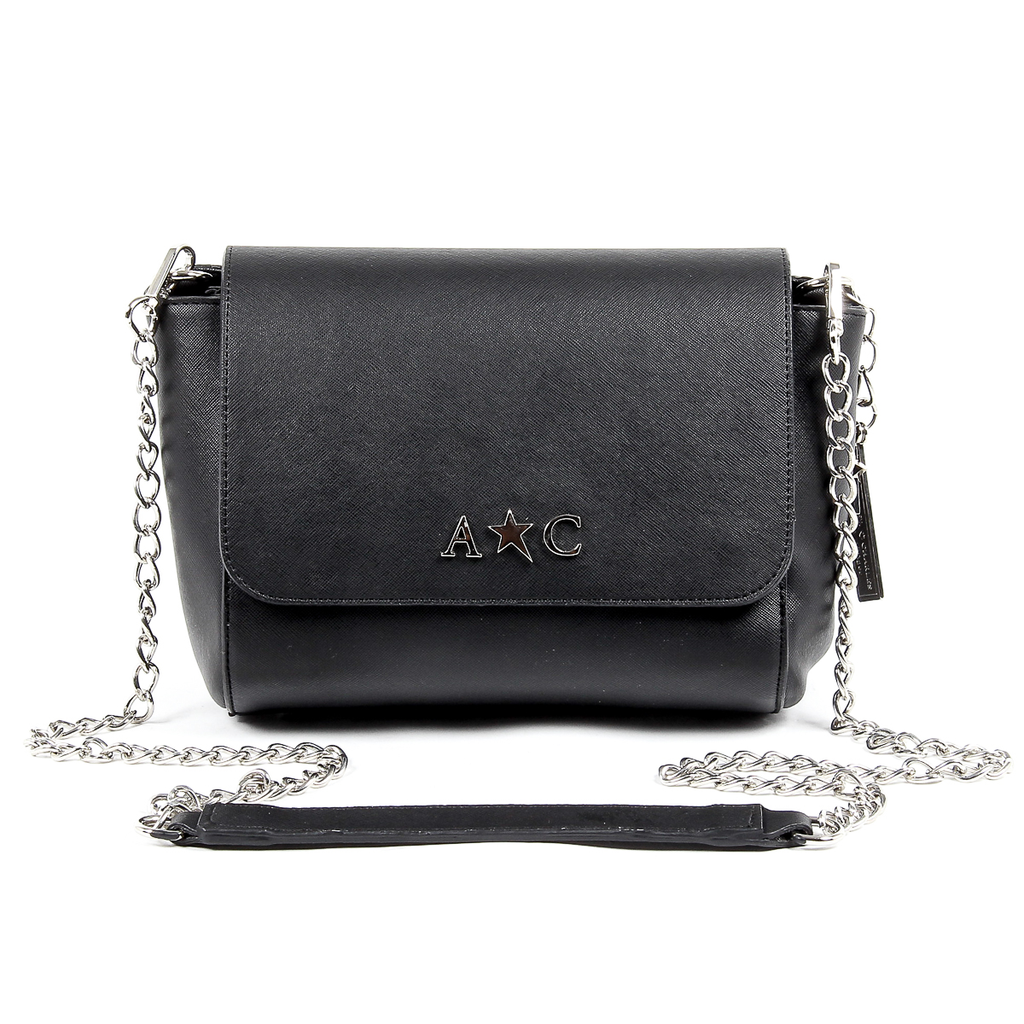 Borsa a mano da donna Andrew Charles nera VERA
