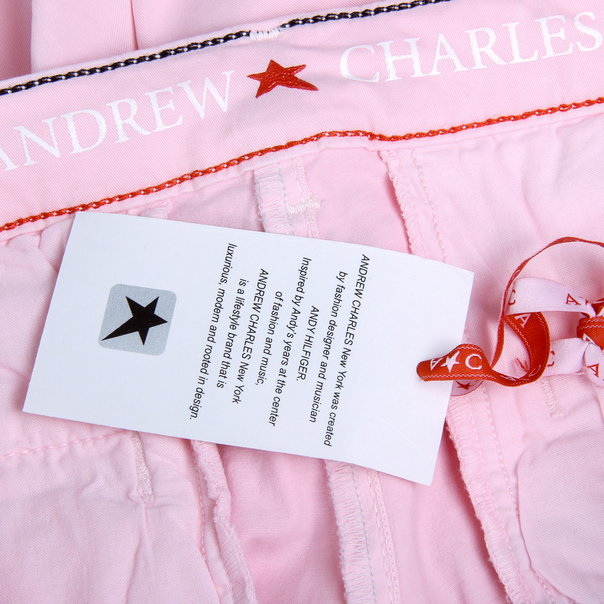 Andrew Charles Pantaloncini da donna rosa SAFIA