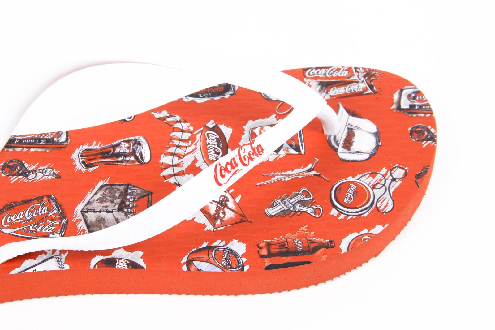 Infradito da donna Coca Cola CCA0636 ACE RED