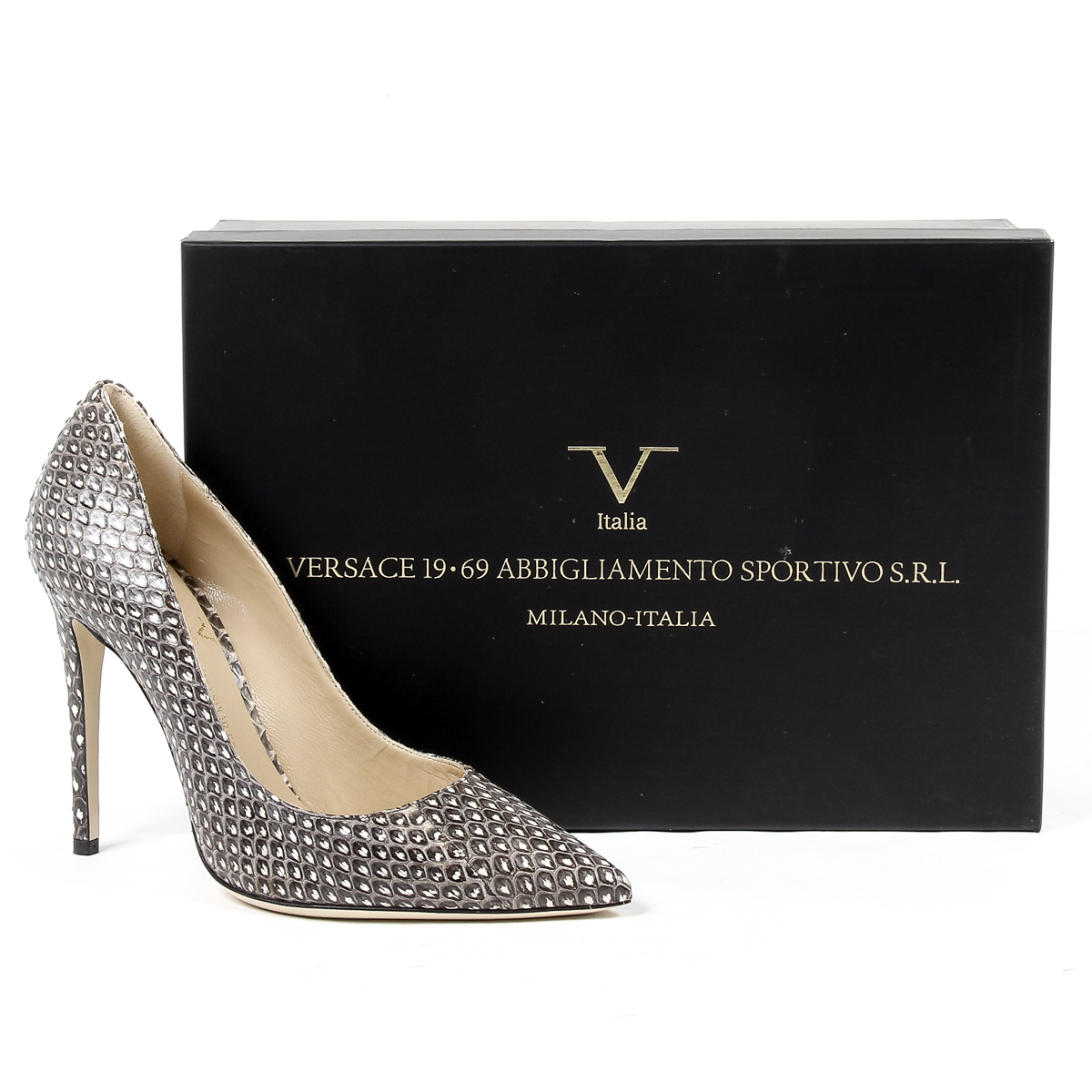V 1969 Italia Womens Pump Grey ESTER