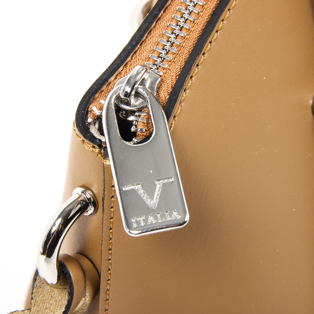 Borsa da donna V 1969 Italia V003-S RUGA CUOIO