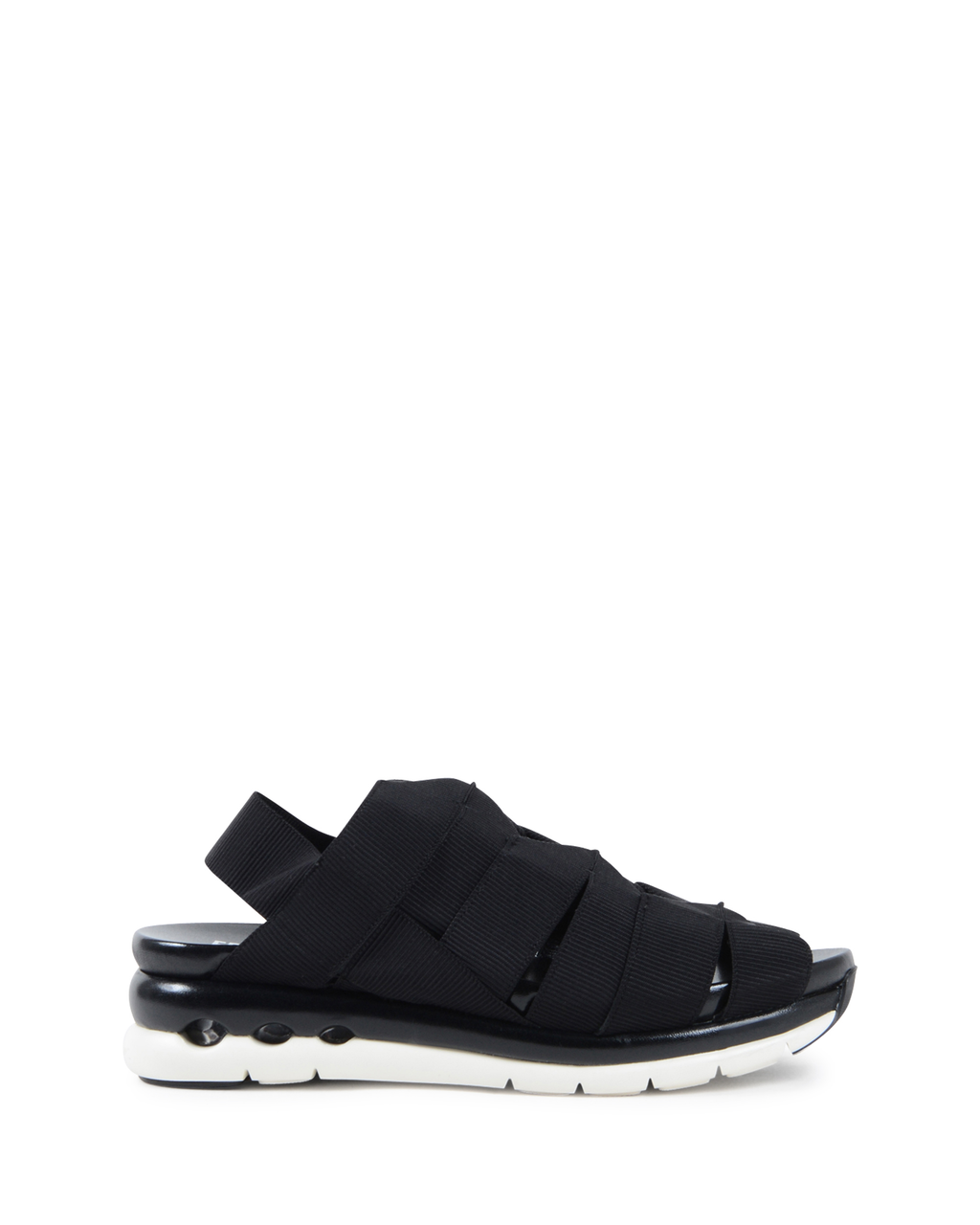 Sandalo da donna Salvatore Ferragamo nero EDELINE