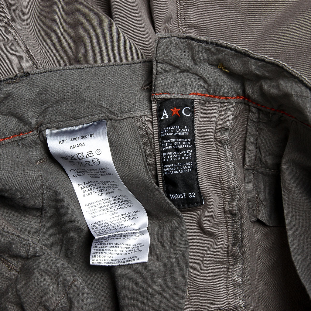 Pantaloni da uomo Andrew Charles marroni AMARA