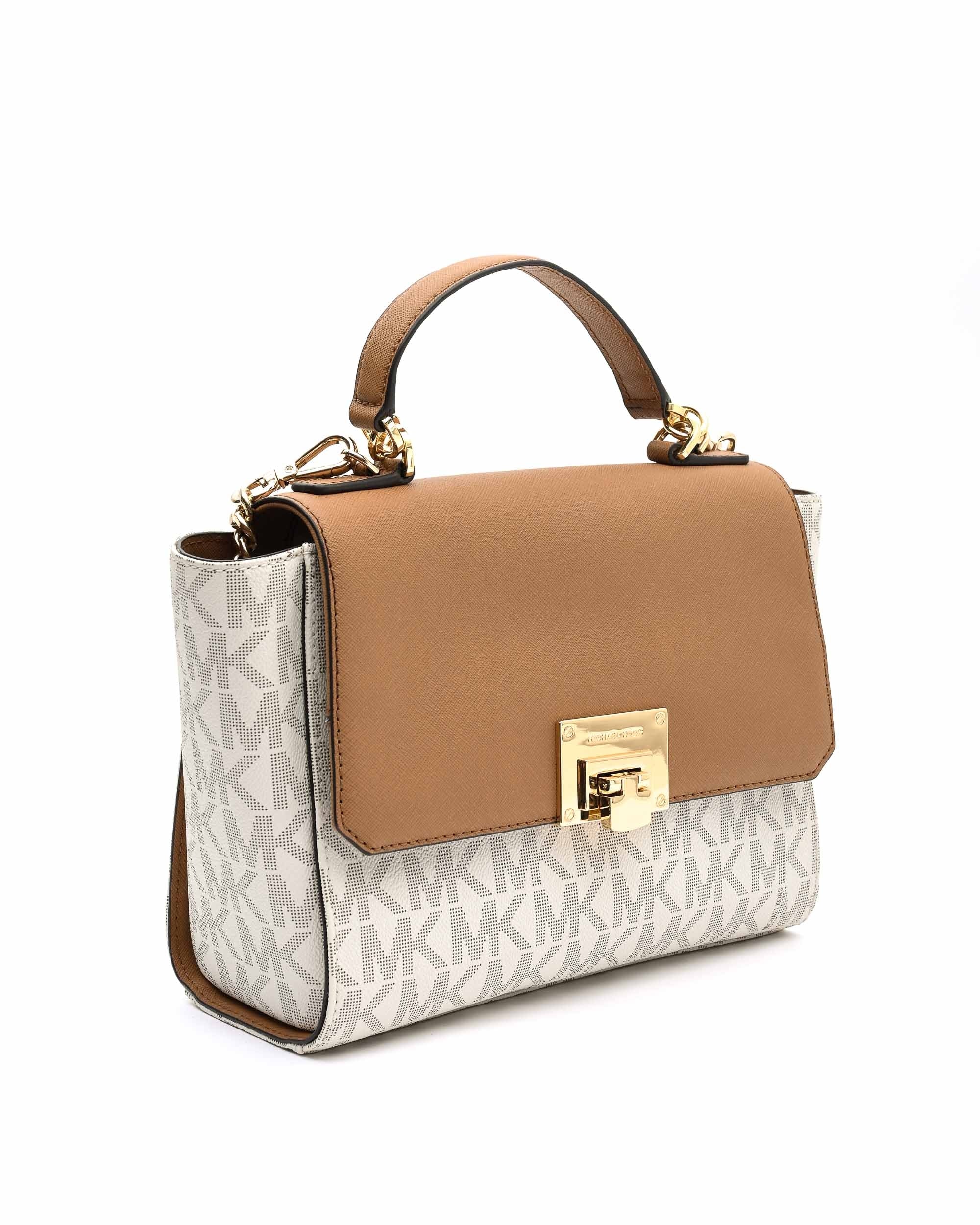 Borsa a mano da donna Michael Kors 35T7GT4S6B VANIGLIA ACRN