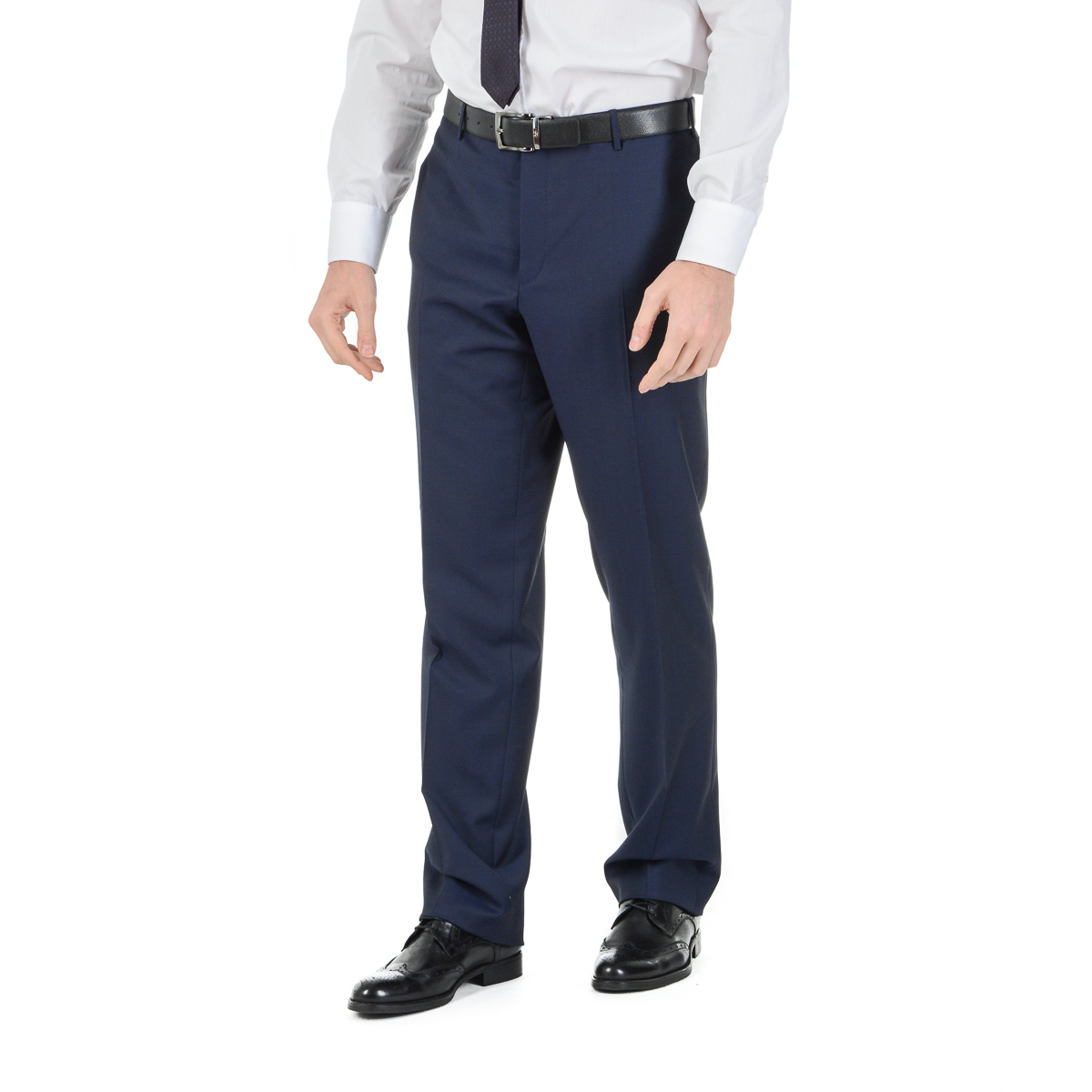 Abito da uomo Corneliani maniche lunghe blu scuro Super 130's