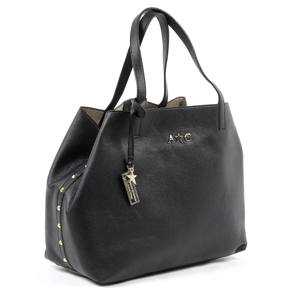 Borsa a mano da donna Andrew Charles nera RACHEL