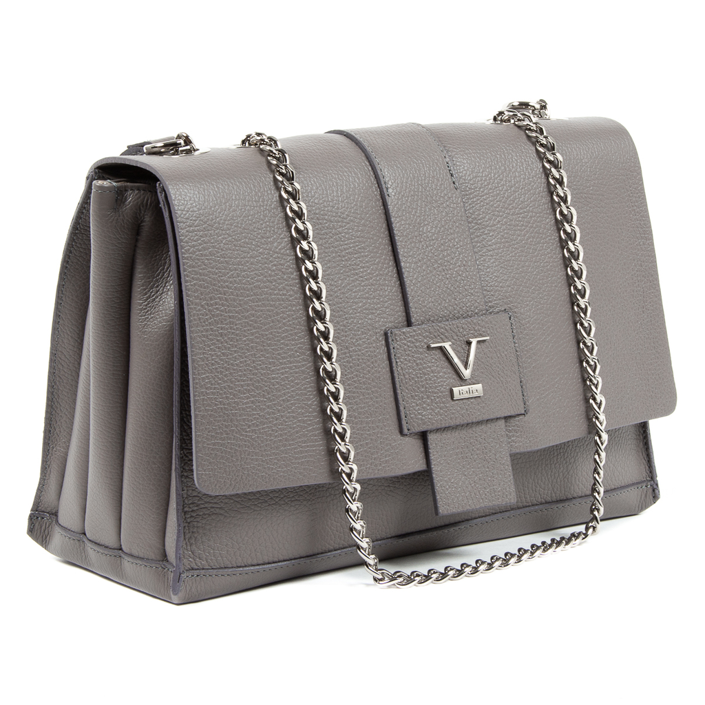 V 1969 Italia Borsa da donna grigia ELLY