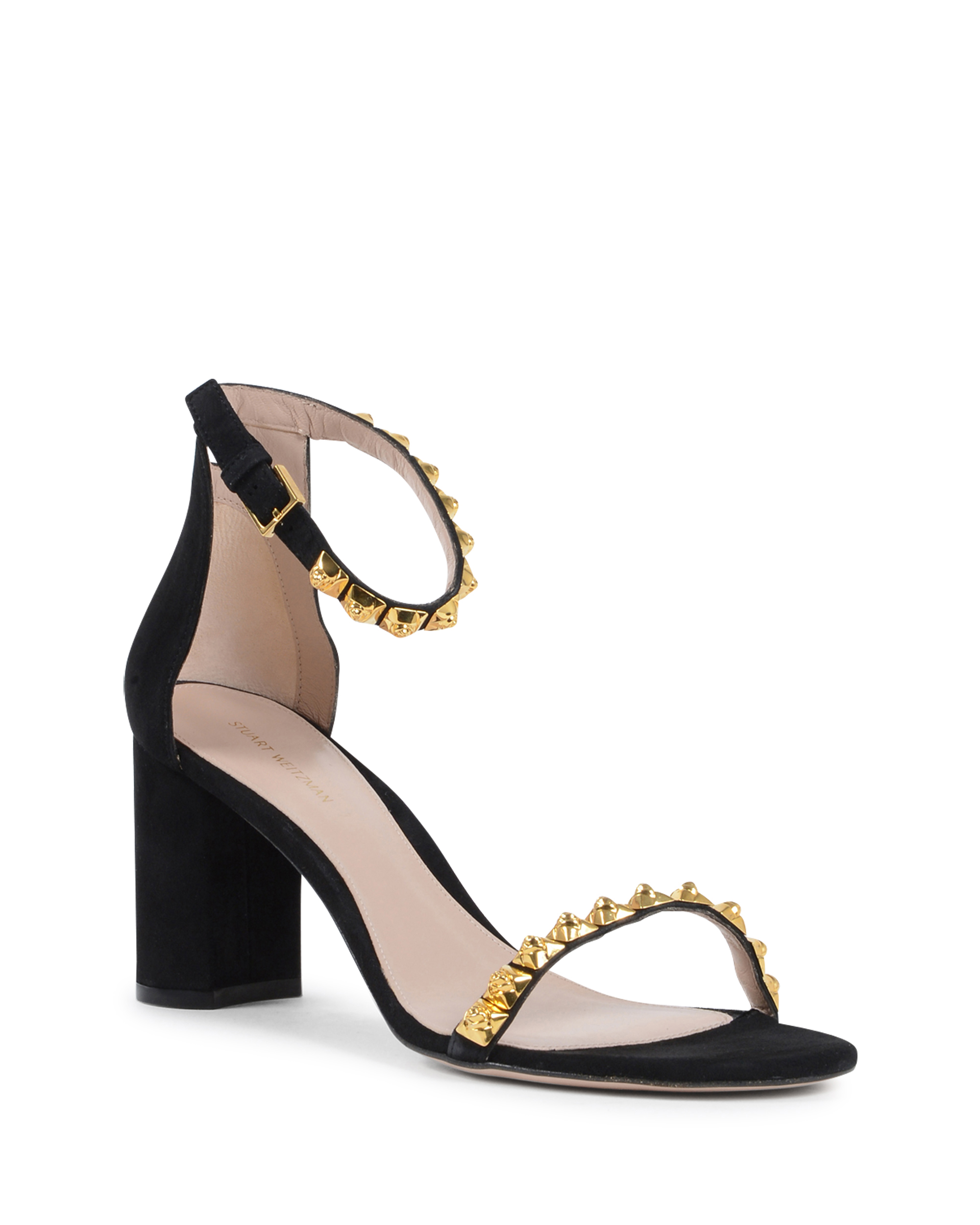 Sandalo con cinturino alla caviglia da donna Stuart Weitzman, nero ROSEMARIE