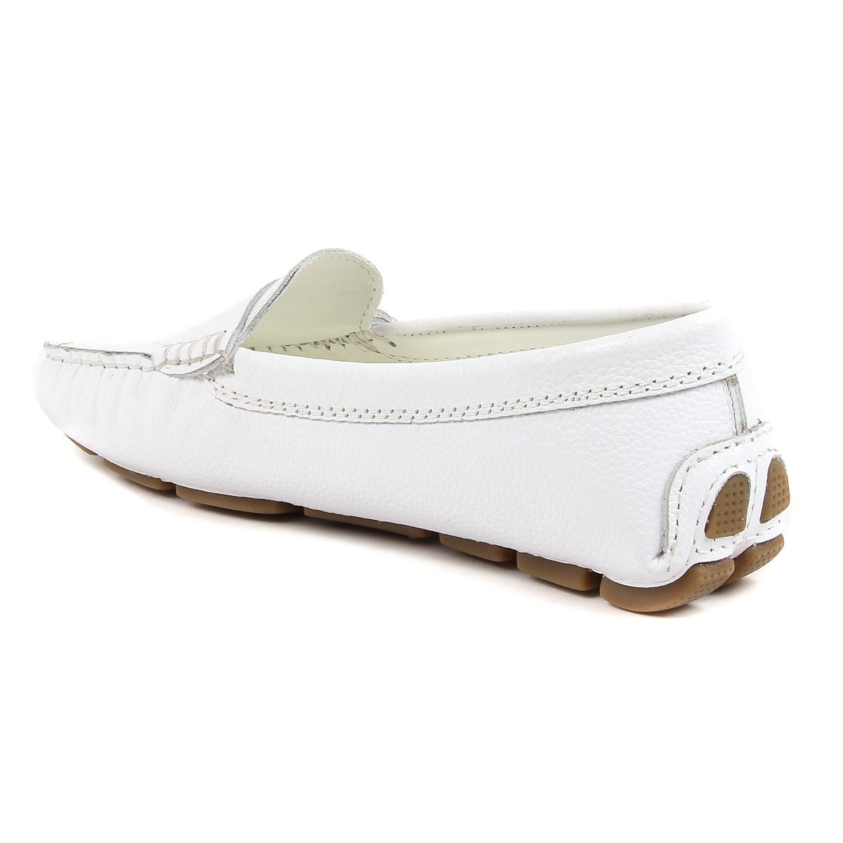 V 1969 Italia Mocassino da donna bianco AMALFI