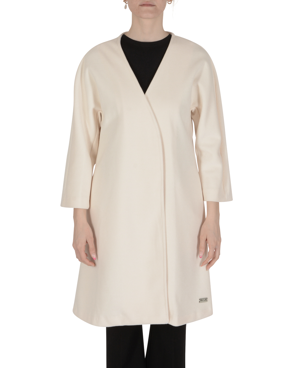 19V69 Italia Cappotto Donna Crema CLIO CREAM