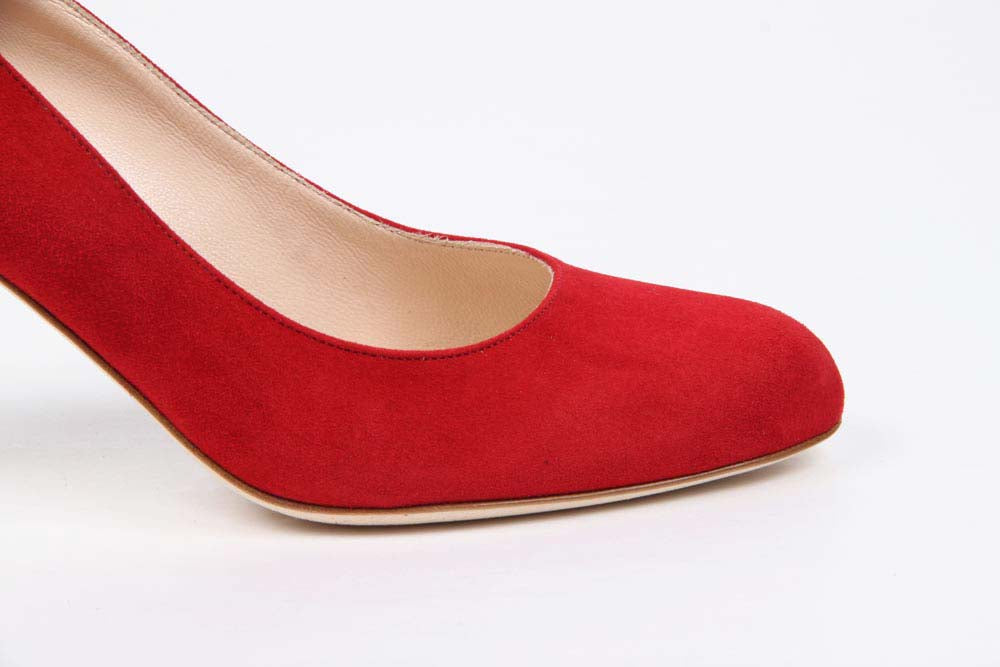 Décolleté Donna V 1969 Italia 4665 GAE PECAM15RO CAMOSCIO ROSSO