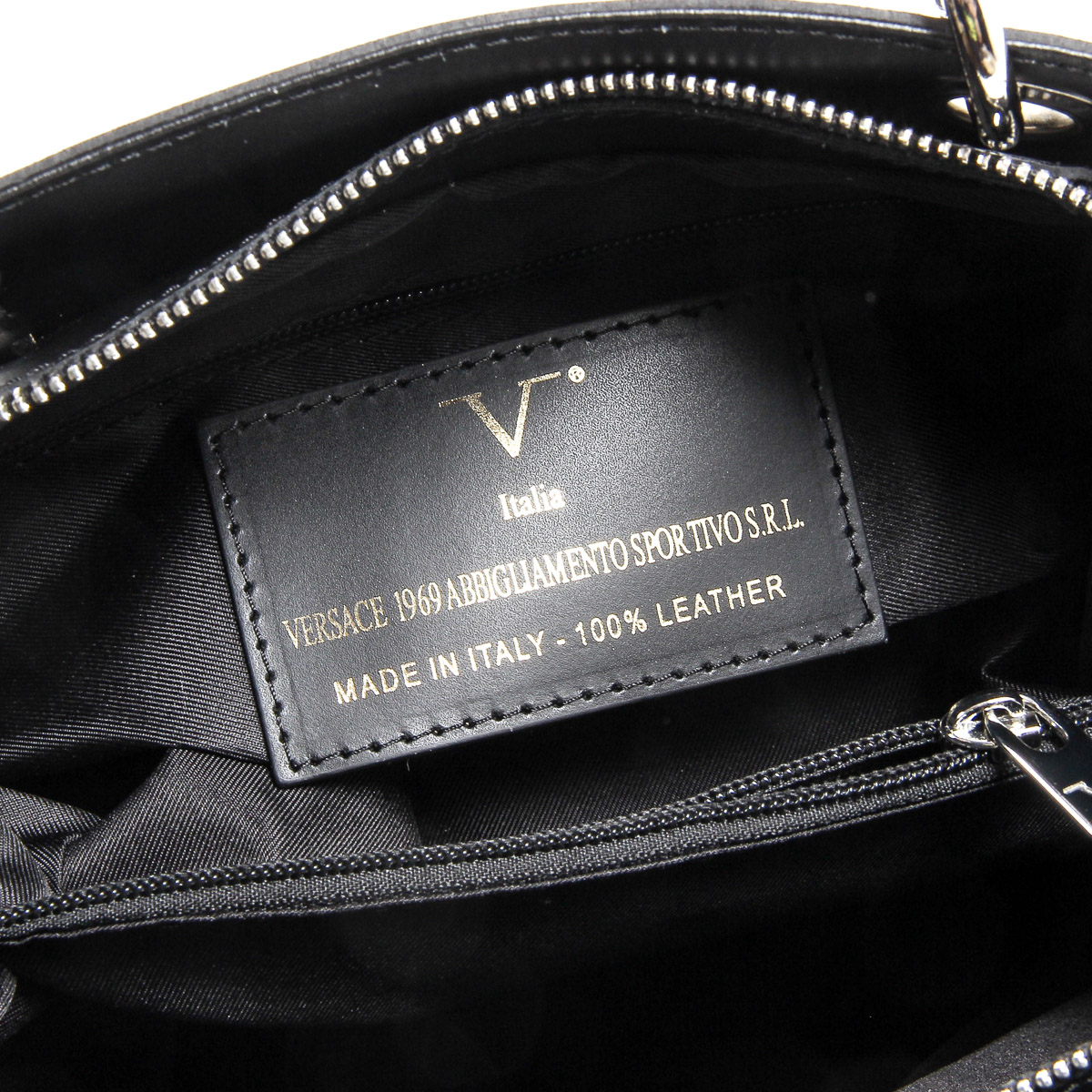 V 1969 Italia Borsa da donna V004-S RUGA NERO