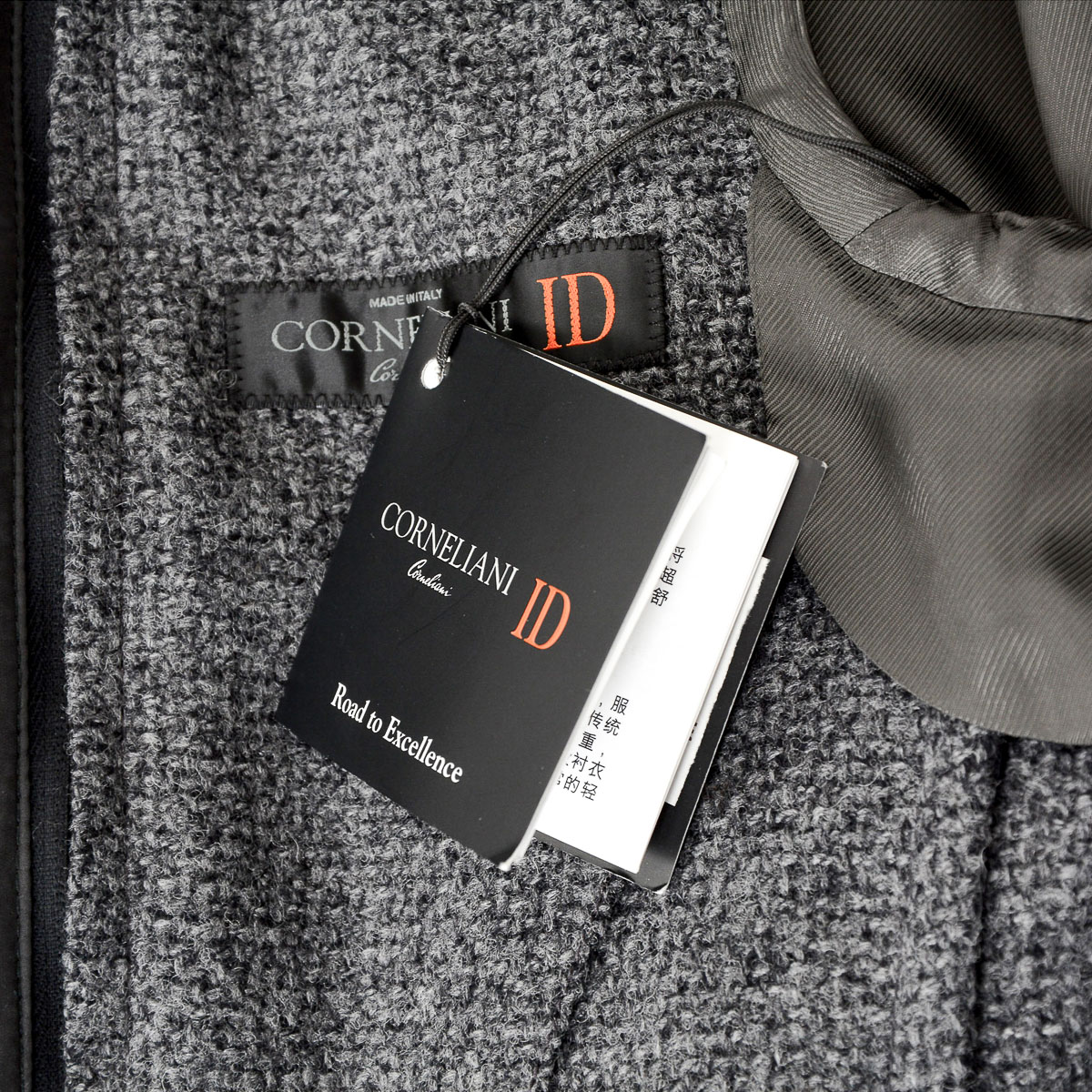 Corneliani Giacca Uomo Maniche Lunghe Grigio