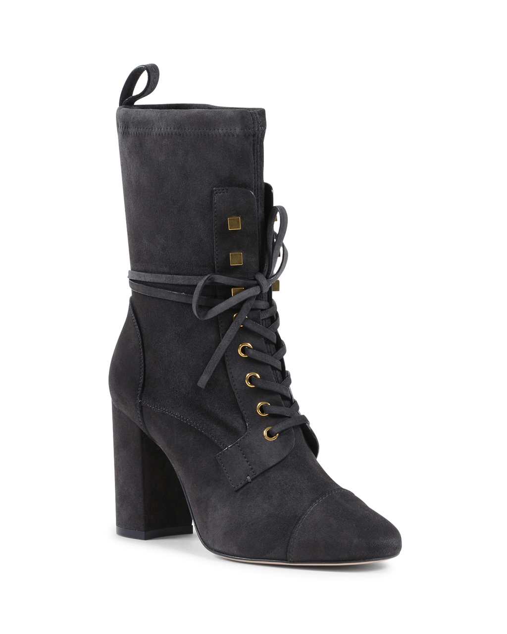 Stuart Weitzman Stivaletto corto da donna grigio scuro VERUKA
