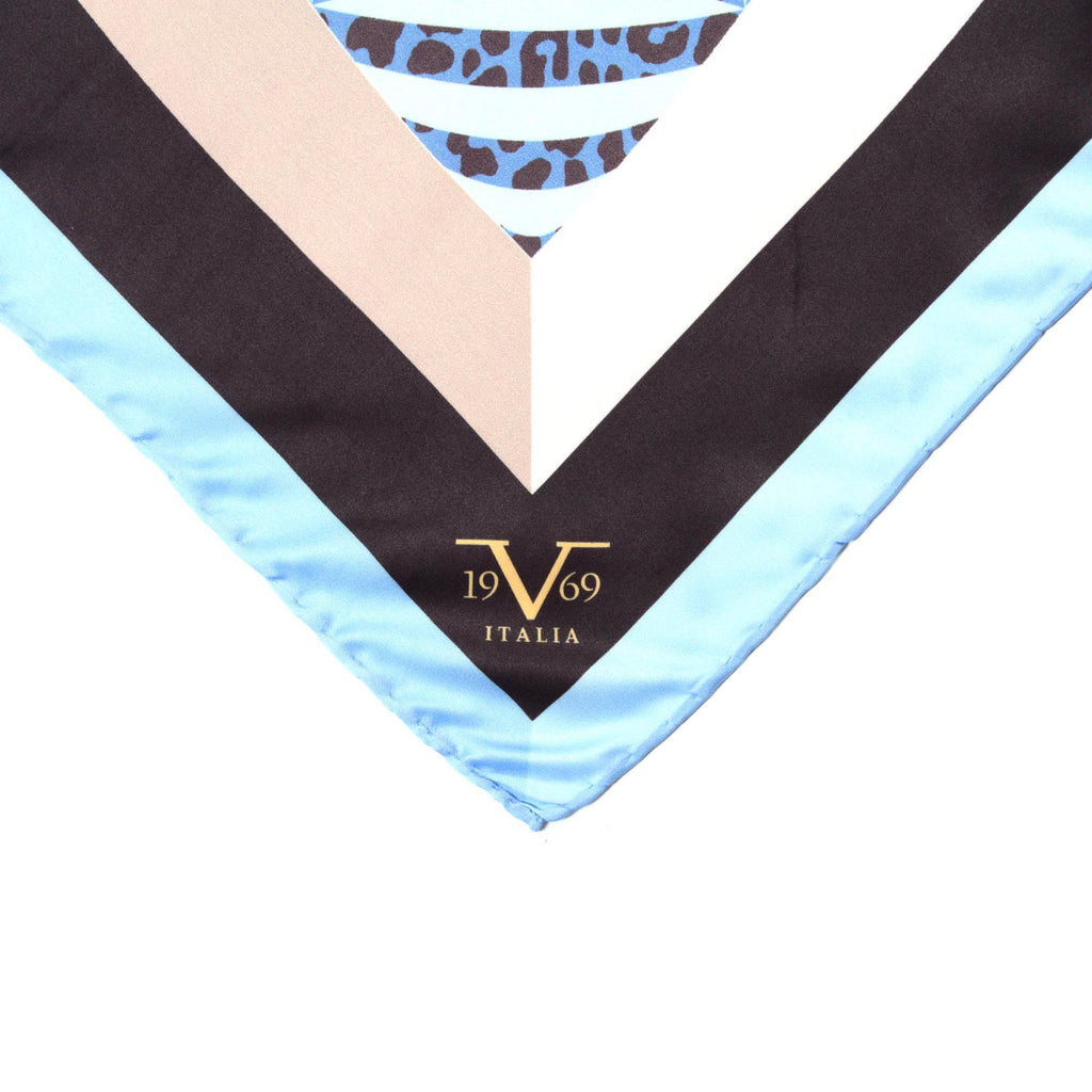 V 1969 Italia Foulard Donna Multicolore VIOLA