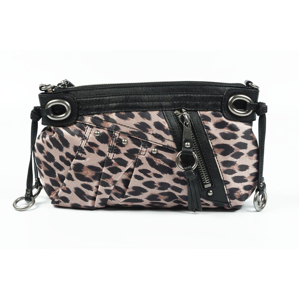 Borsa da donna Nine West 161412 LEOPARDATO NERO