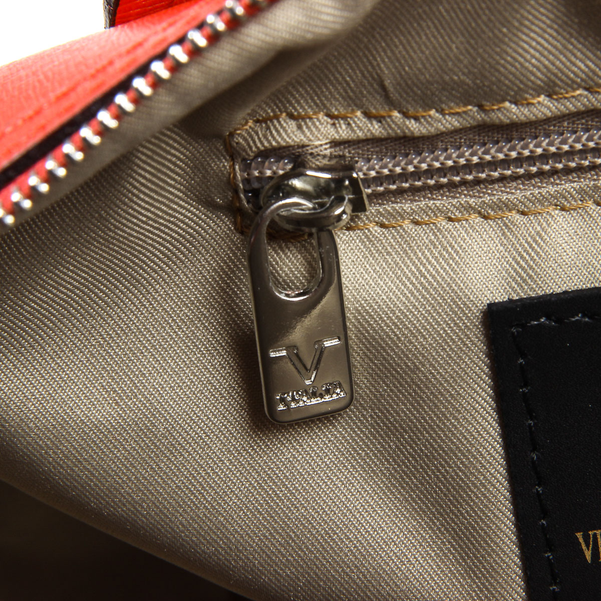 Borsa da donna V 1969 Italia V014-S SAFFIANO ROSSO