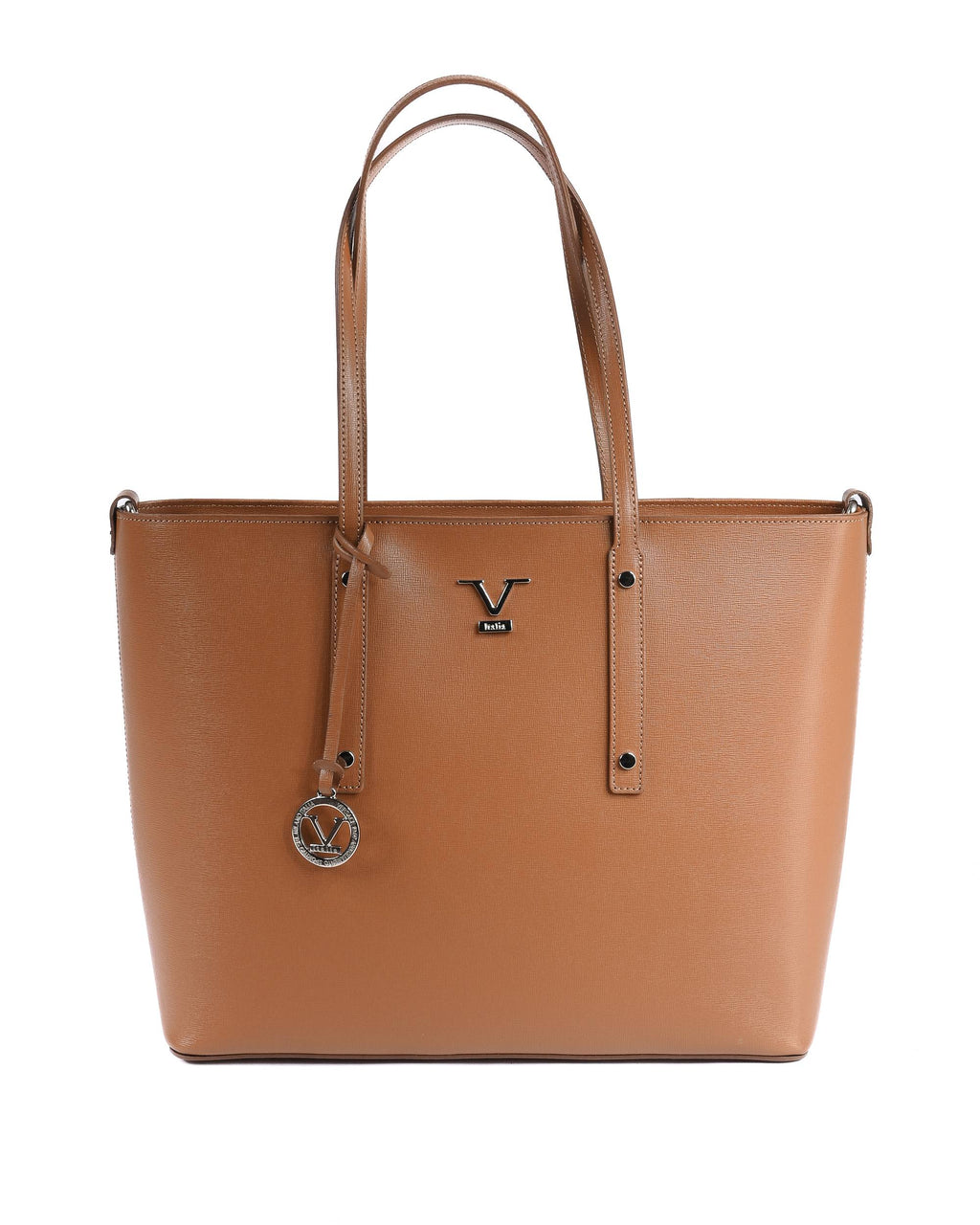 Borsa a Mano Donna V Italia CB1070 SAFFIANO CUOIO