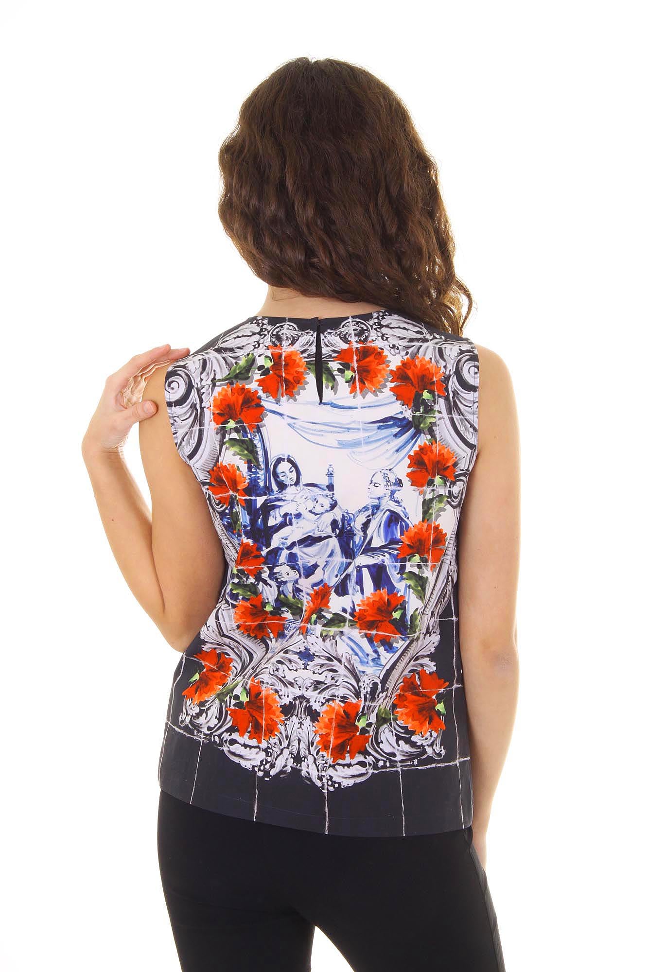 Canotta da donna Dolce & Gabbana F7O34T FP5J8 X0800
