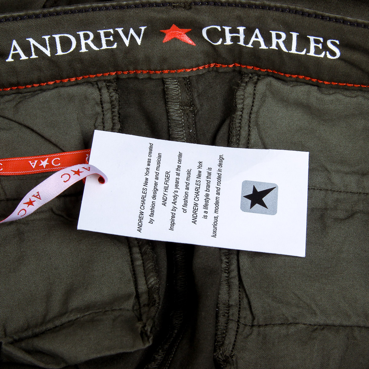 Pantaloni da donna Andrew Charles verdi PENDA