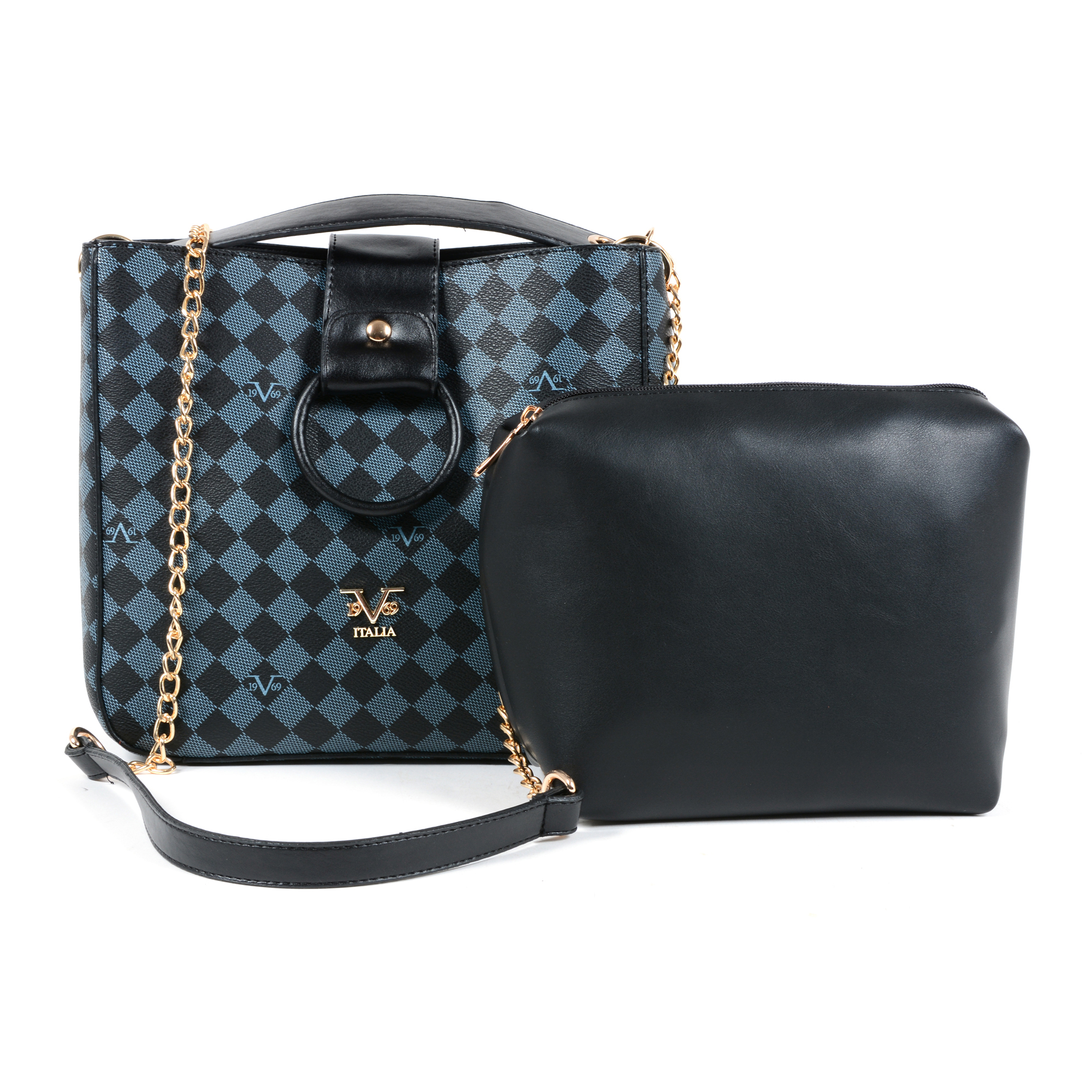 V 1969 Italia Borsa da donna blu TRIPOLI