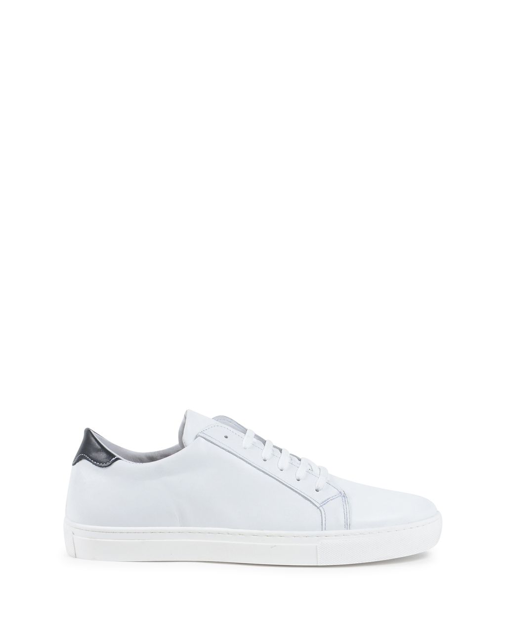 Sneaker Uomo 19V69 Italia Bianco Blu 035 VITELLO BIANCO BLU