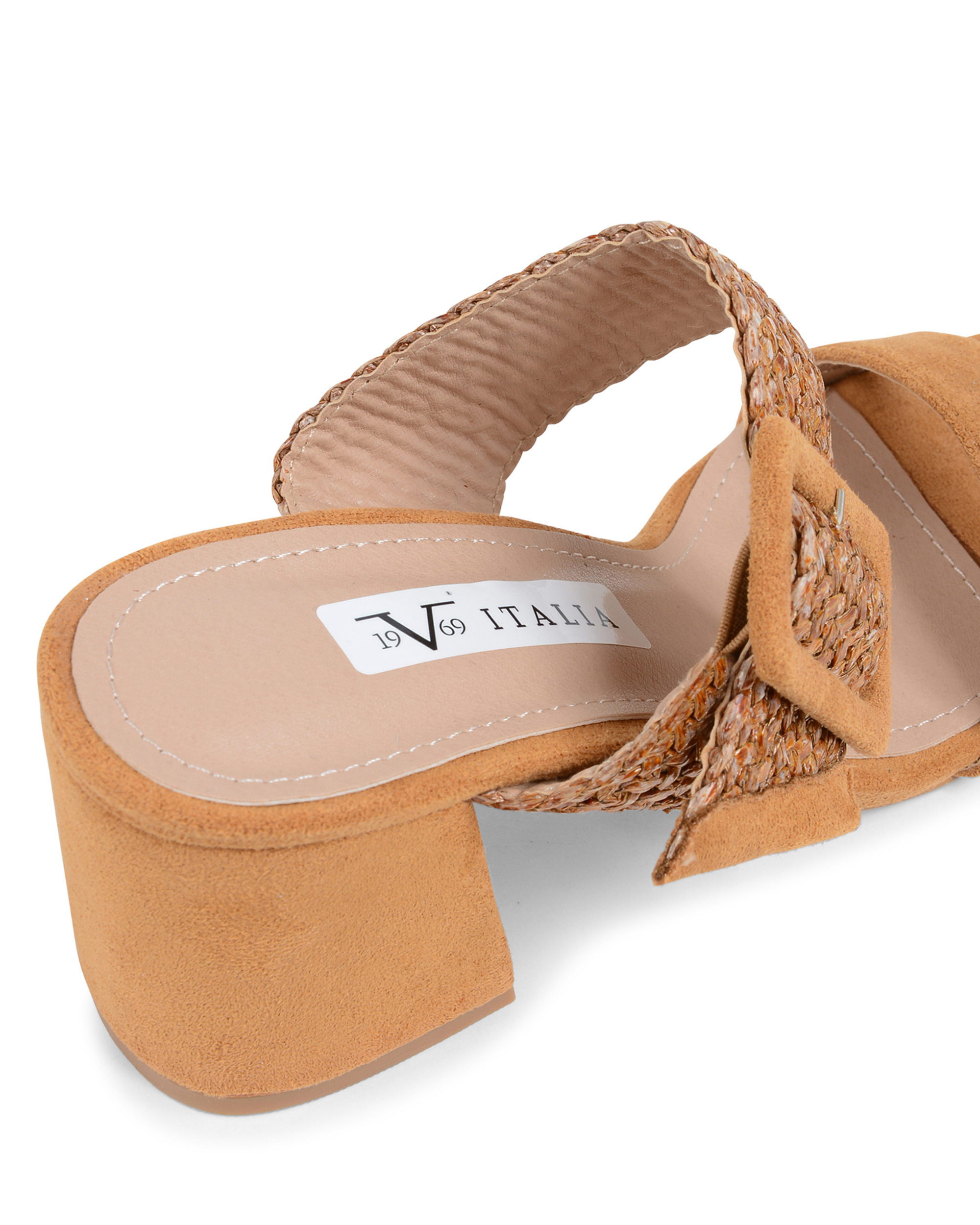 19V69 Italia Sandalo da donna con mulo Camel V20 CAMEL