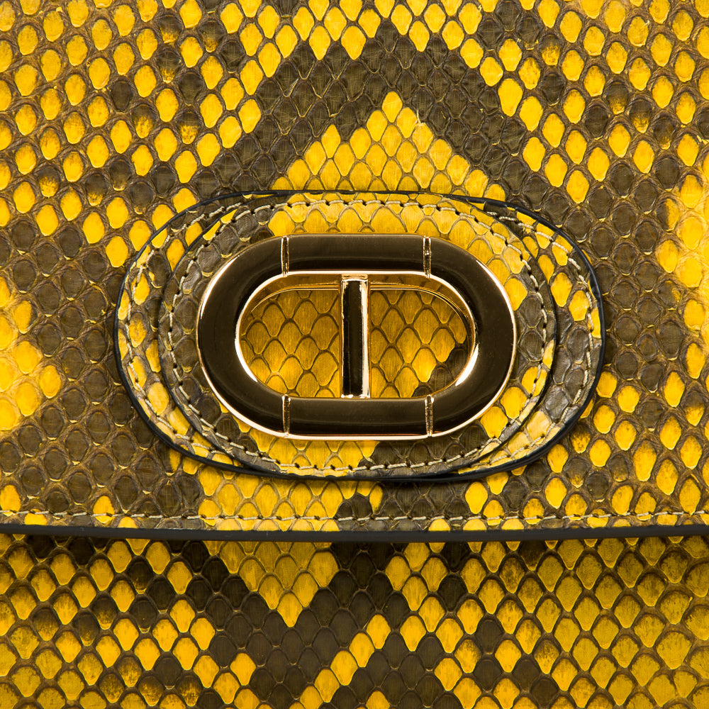 Pochette in pitone Firenze