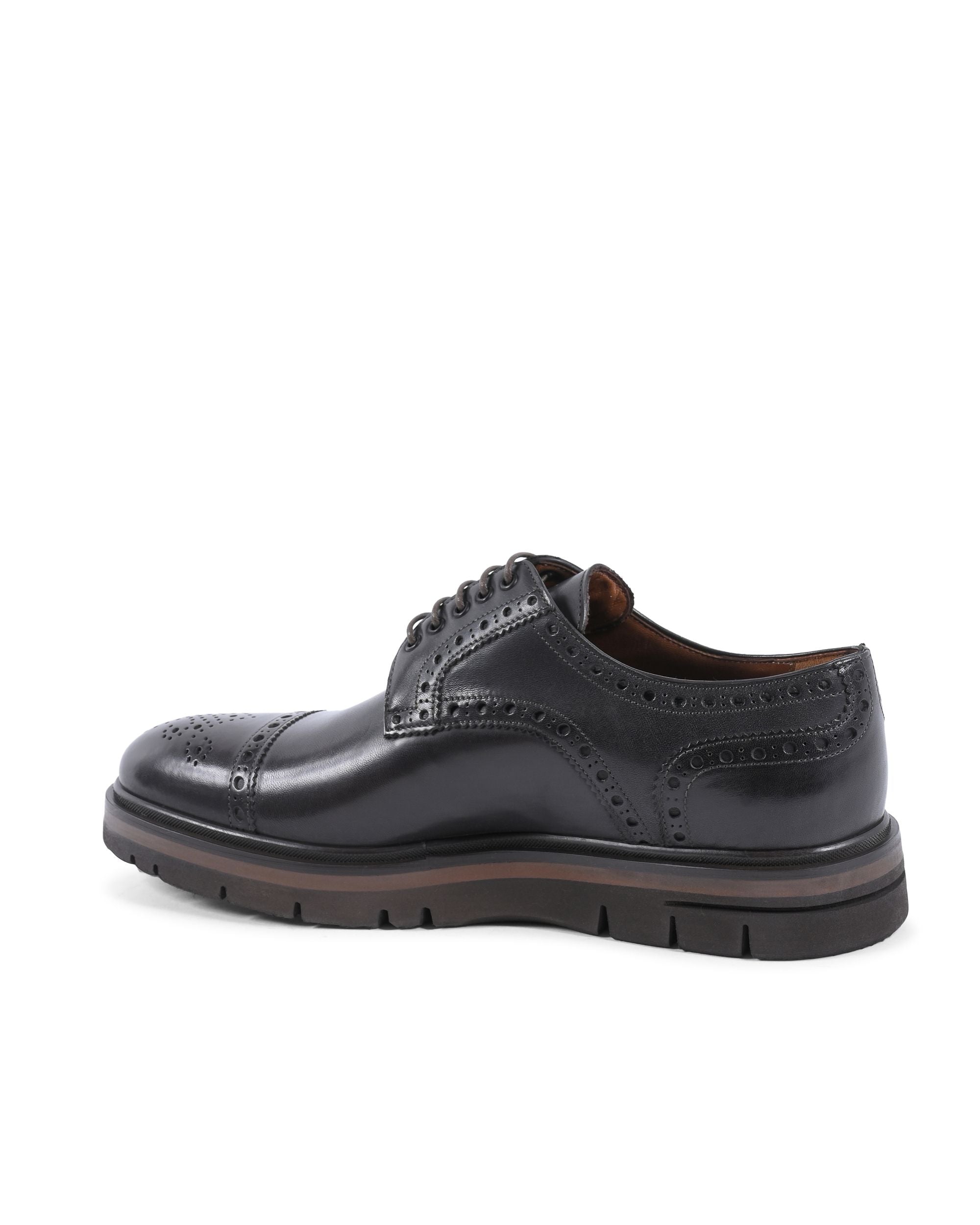 Scarpe Brogue da Uomo Dee Ocleppo EB132 VITELLO T MORO
