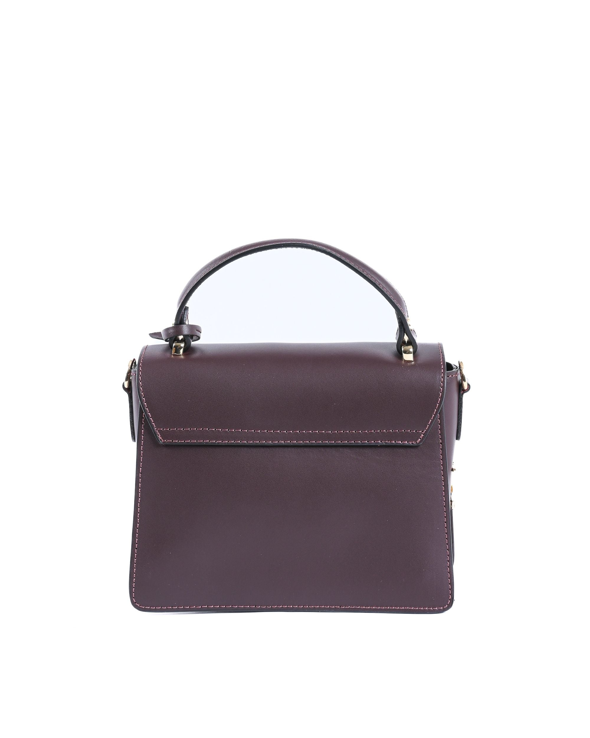 Borsa a mano da donna V Italia V505 52 RUGA BORDEAUX