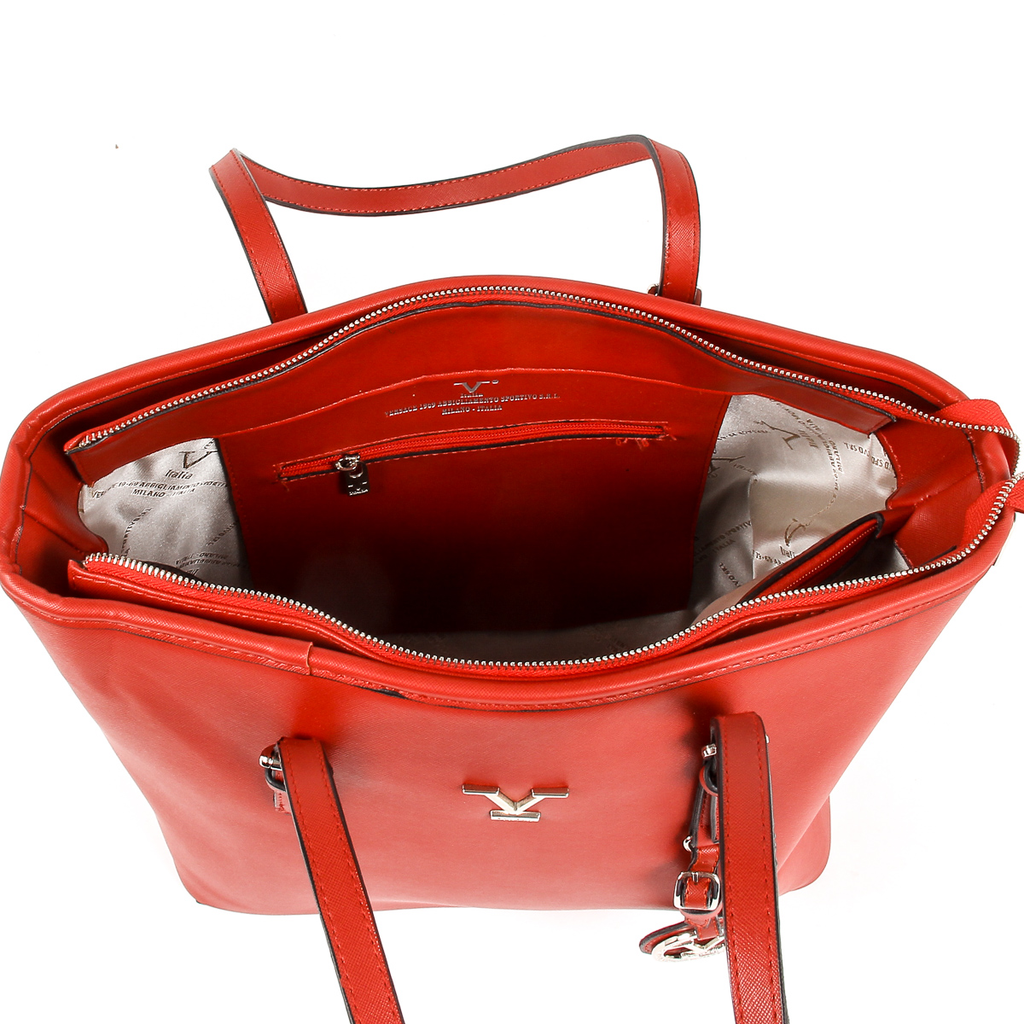 V 1969 Italia Borsa da donna rossa RENTA