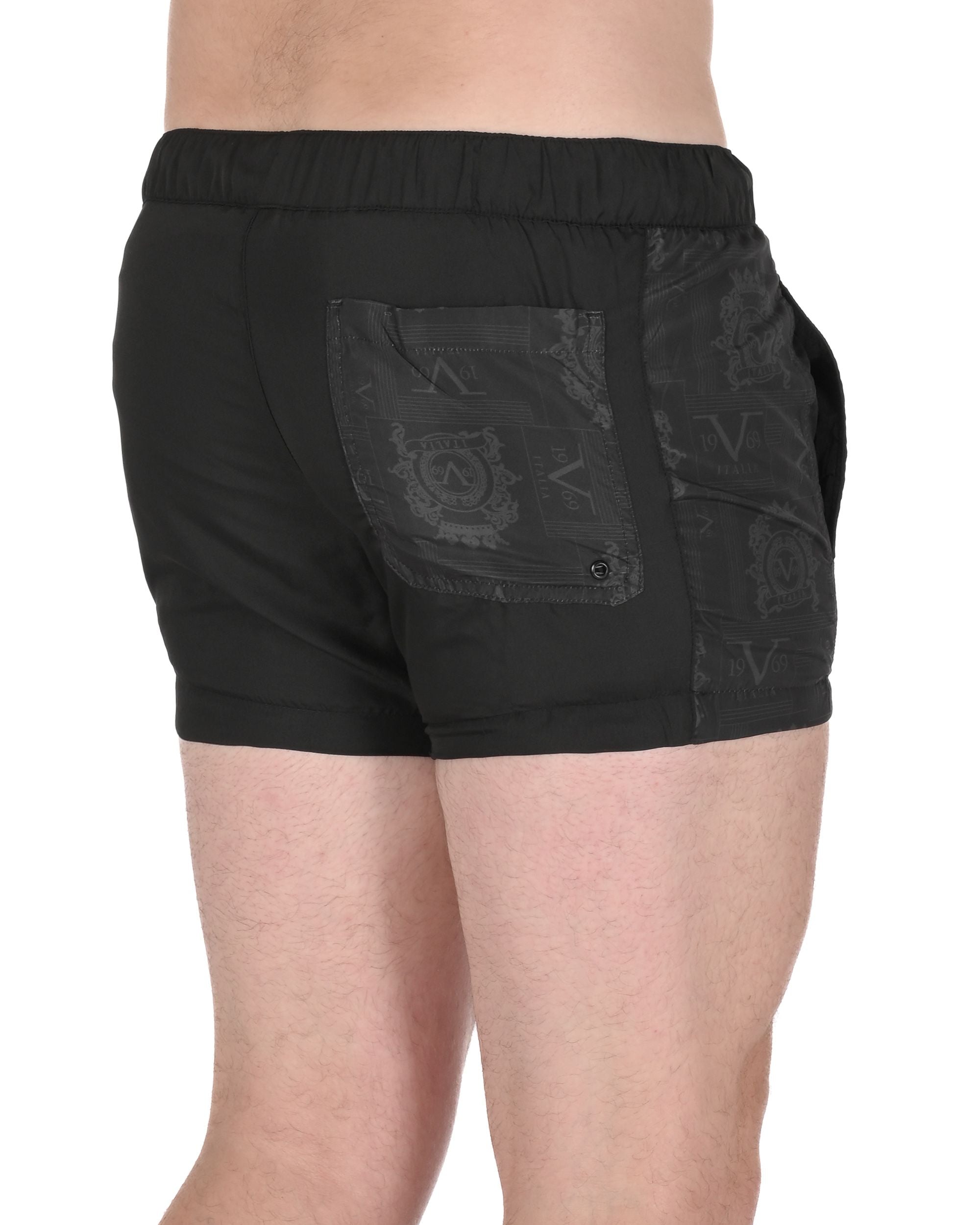 19V69 Italia Costume da bagno da uomo VSC1MBS03 NERO