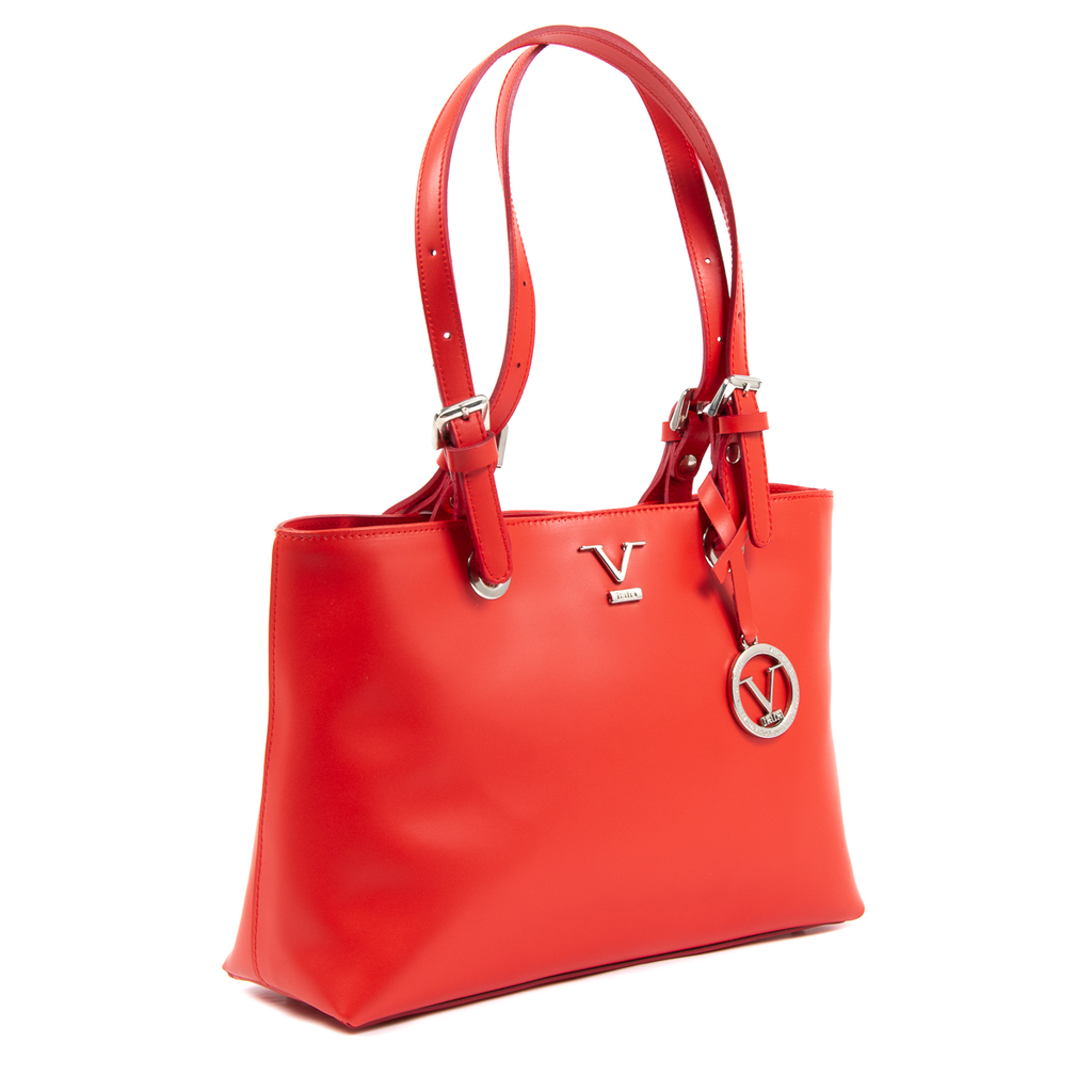 V 1969 Italia Borsa da donna rossa CLARISSA