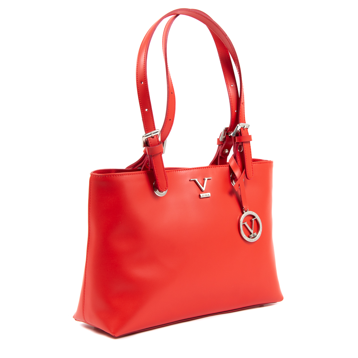V 1969 Italia Borsa da donna rossa CLARISSA