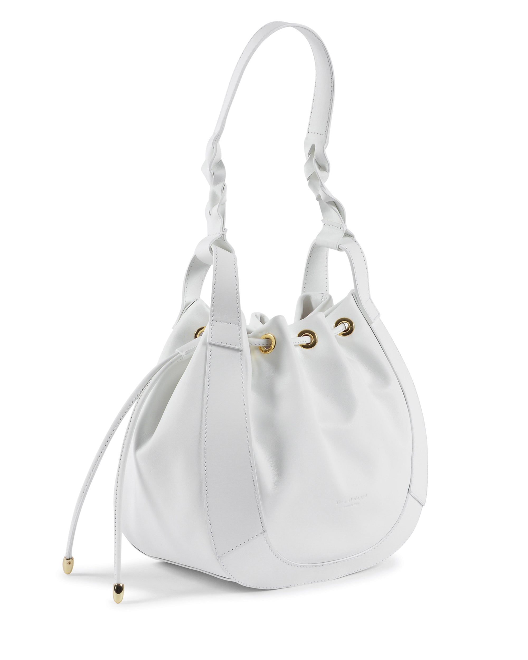 Borsa a secchiello Barolo - Bianca