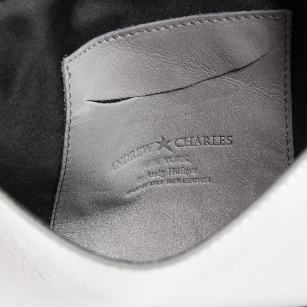 Borsa a mano da donna Andrew Charles grigia CORY
