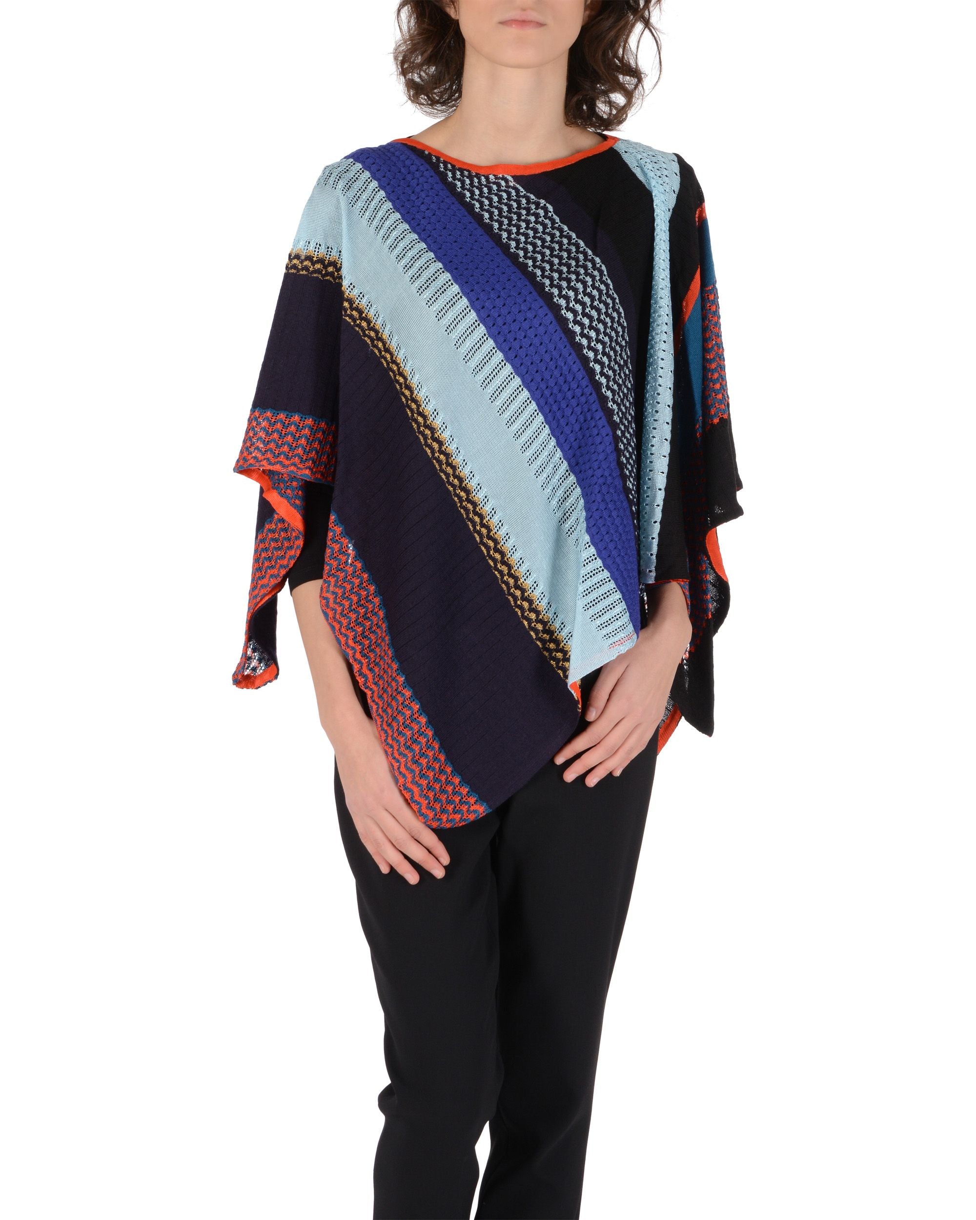 Missoni Donna Poncho Multicolore POI1WMD67290004