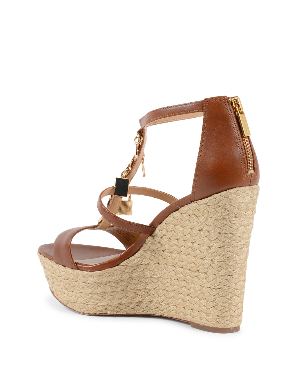 Sandalo con zeppa da donna Michael Kors marrone SUKI